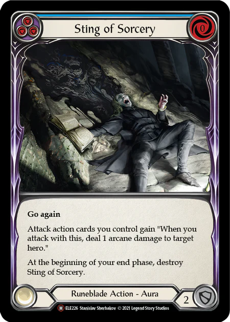 Sting of Sorcery (Blue) - Image 2