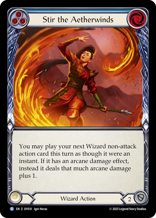 Stir the Aetherwinds (Blue) - Image 2