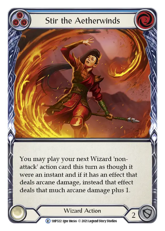 Stir the Aetherwinds (Blue) - Image 3
