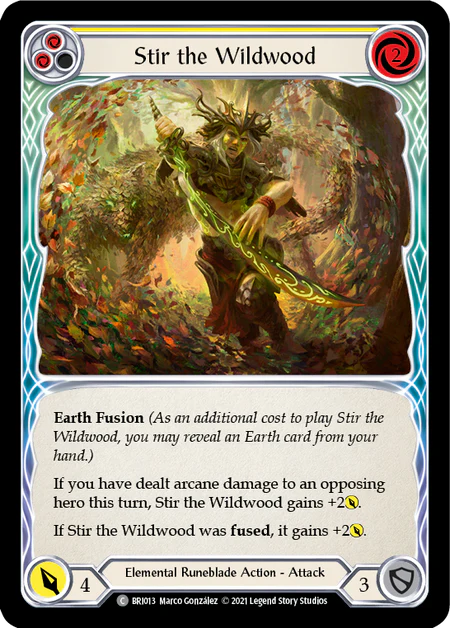Stir the Wildwood (Yellow)