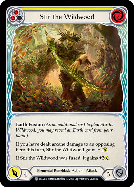 Stir the Wildwood (Yellow) - Image 2