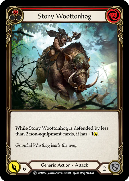 Stony Woottonhog (Red) - Image 2