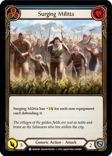 Surging Militia (Blue)