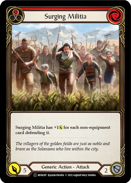 Surging Militia (Red) - Image 2