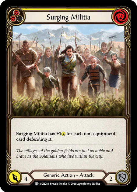 Surging Militia (Yellow)
