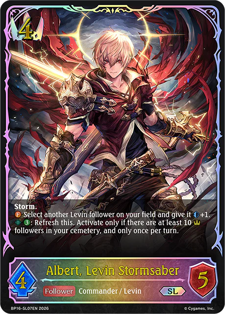 Albert, Levin Stormsaber - Image 2