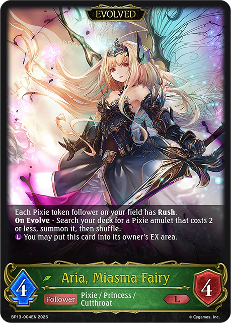 Aria, Miasma Fairy (Evolved)