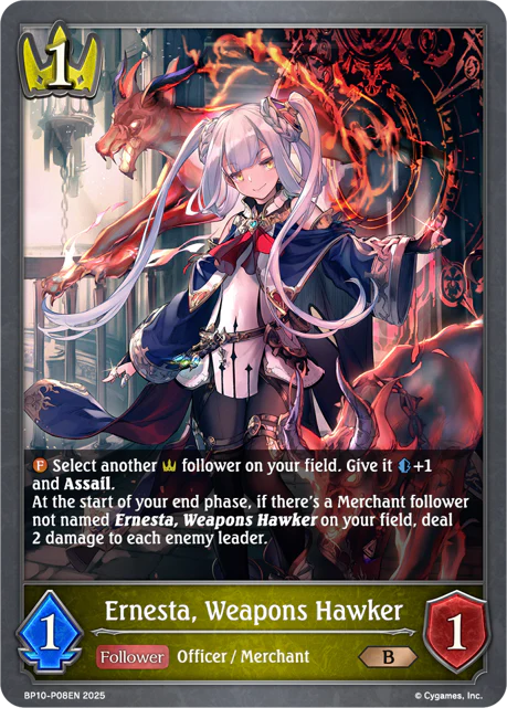 Ernesta, Weapons Hawker - Image 2