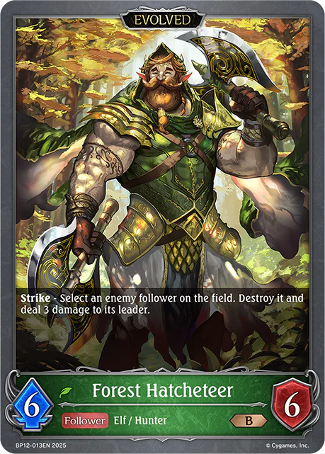 Forest Hatcheteer (Evolved)