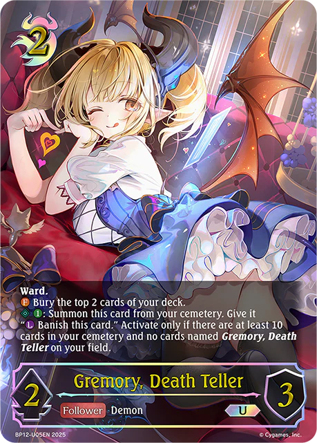 Gremory, Death Teller - Image 3