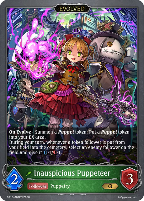 Inauspicious Puppeteer (Evolved)