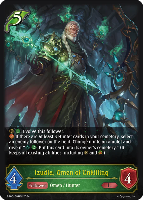 Izudia, Omen of Unkilling