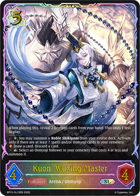 Kuon, Wuxing Master - Image 2