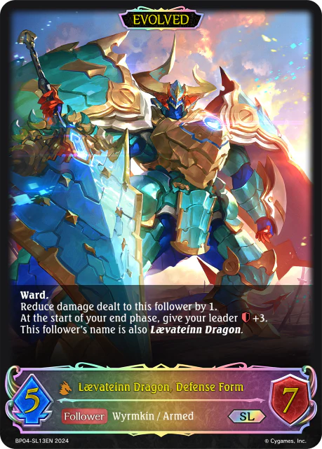 Laevateinn Dragon, Defense Form (Evolved) - Image 2