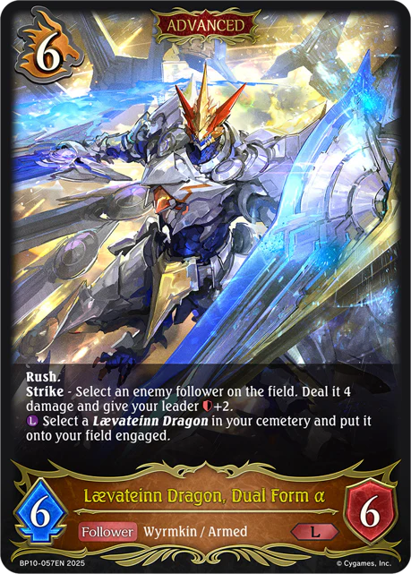 Laevateinn Dragon, Dual Form a