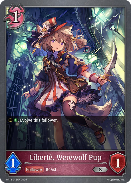 Liberte, Werewolf Pup