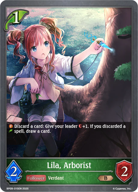 Lila, Arborist