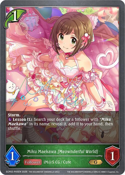 Miku Maekawa [Meownderful World] - Image 2
