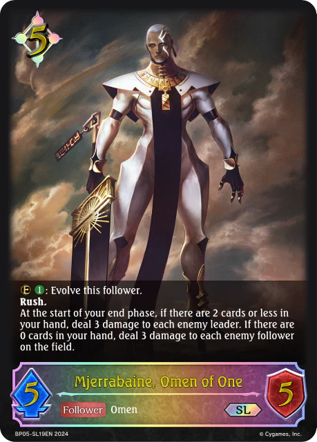 Mjerrabaine, Omen of One - Image 2