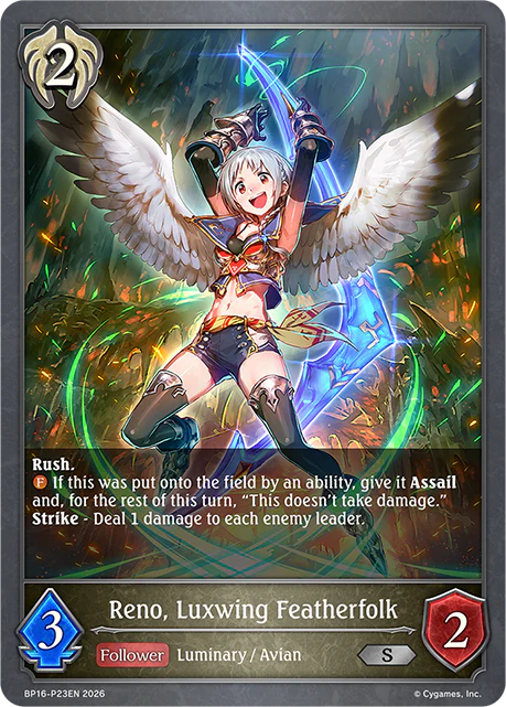 Reno, Luxwing Featherfolk - Image 2