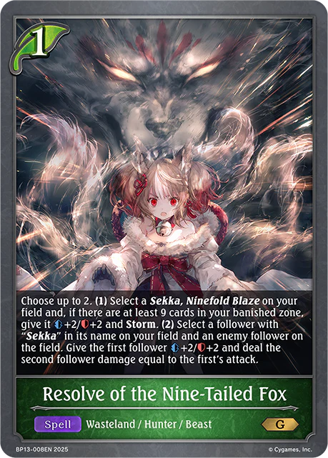 Resolve of the Nine-Tailed Fox