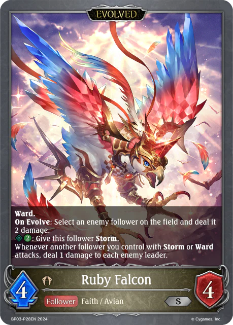 Ruby Falcon (Evolved) - Image 2