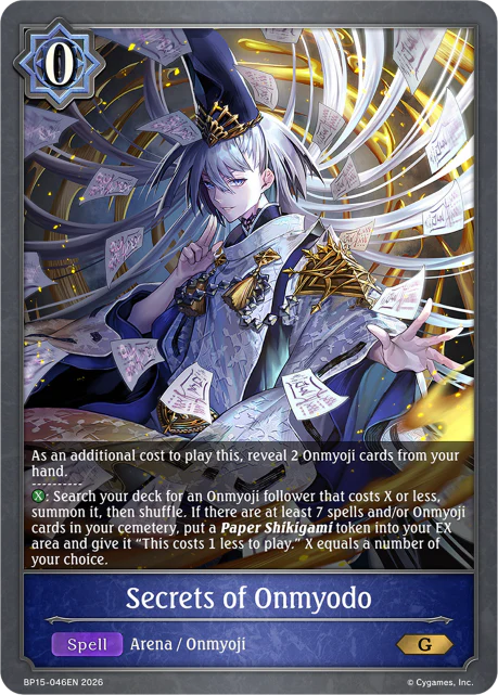 Secrets of Onmyodo