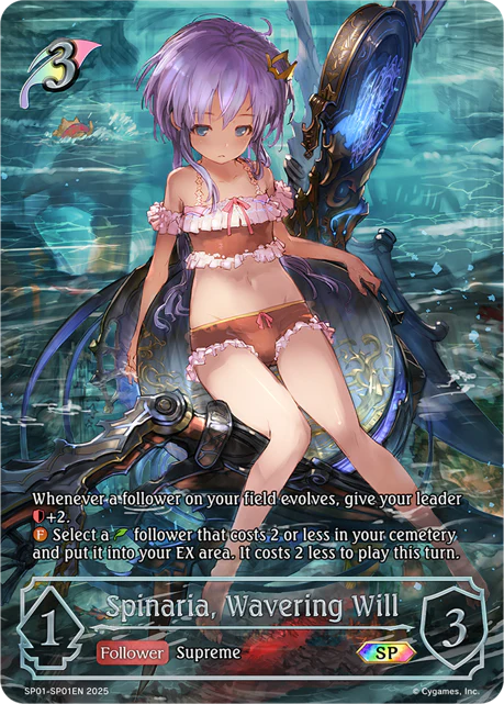 Spinaria, Wavering Will (SP01EN)
