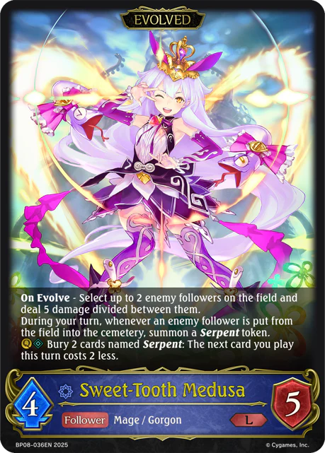 Sweet-Tooth Medusa (Evolved)