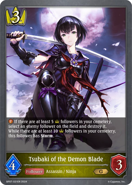 Tsubaki of the Demon Blade
