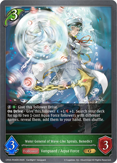 Water General of Wave-Like Spirals, Benedict - Image 2