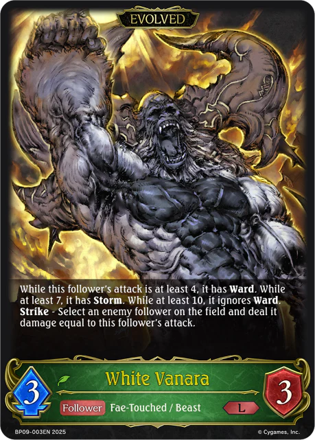 White Vanara (Evolved)