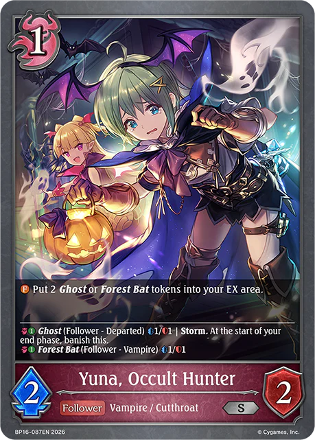 Yuna, Occult Hunter