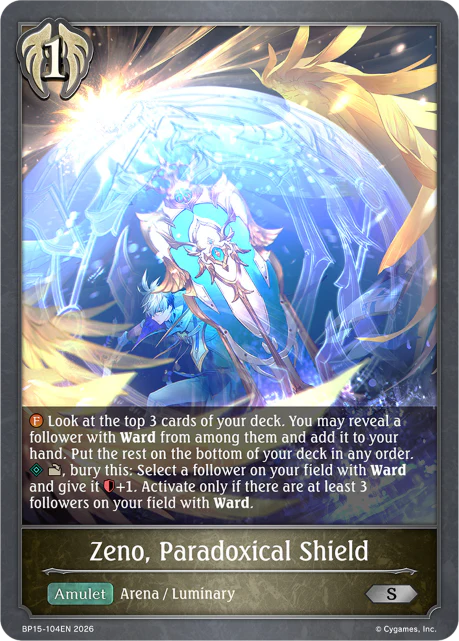 Zeno, Paradoxical Shield