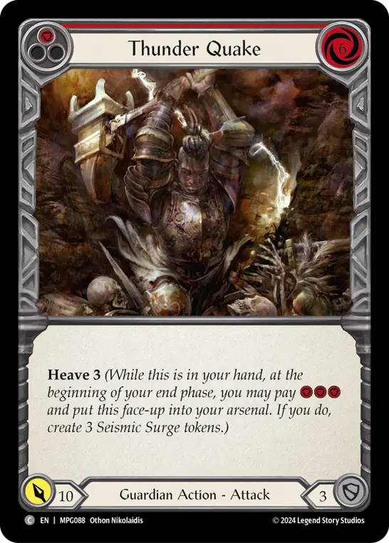 Thunder Quake (Red) - Image 3