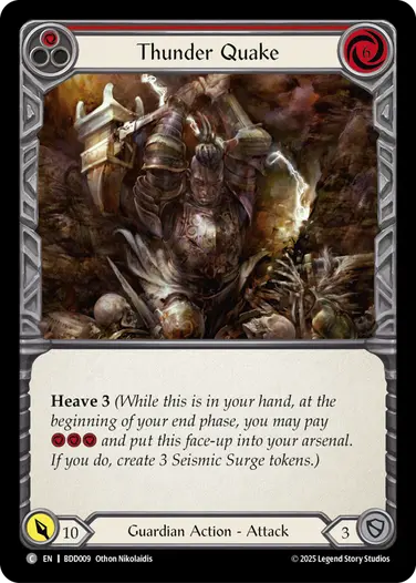 Thunder Quake (Red) - Image 4