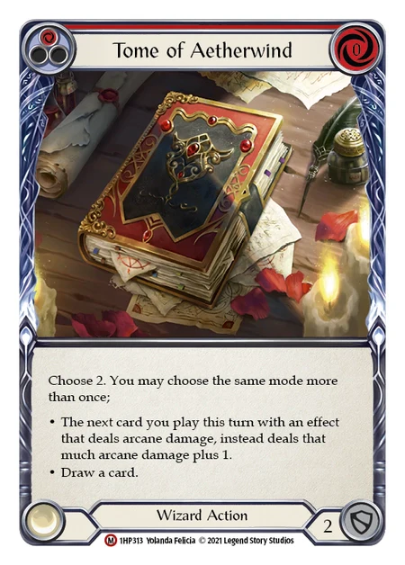 Tome of Aetherwind (Red) - Image 2