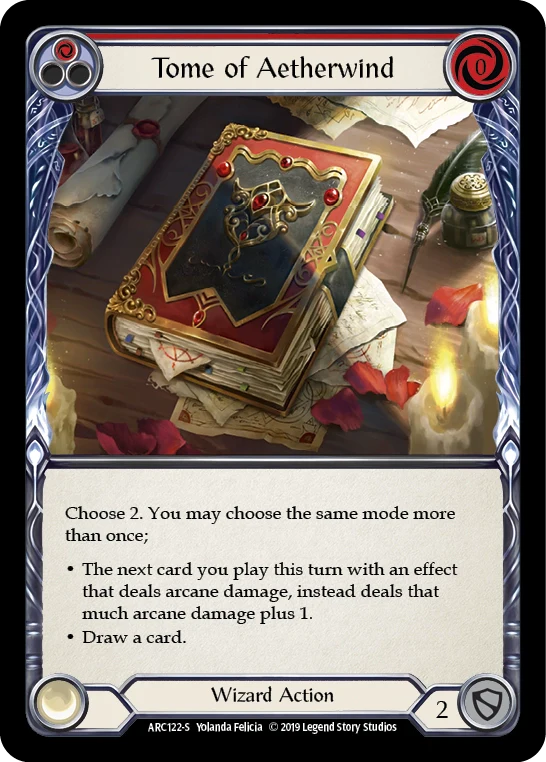 Tome of Aetherwind (Red) - Image 3
