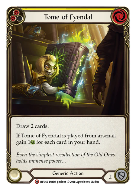 Tome of Fyendal (Yellow)