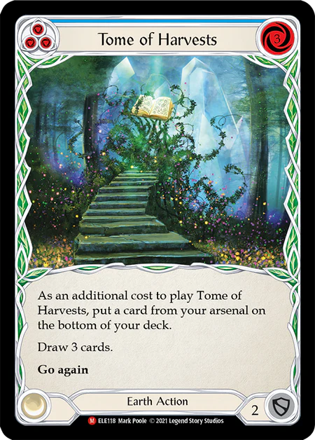 Tome of Harvests (Blue)