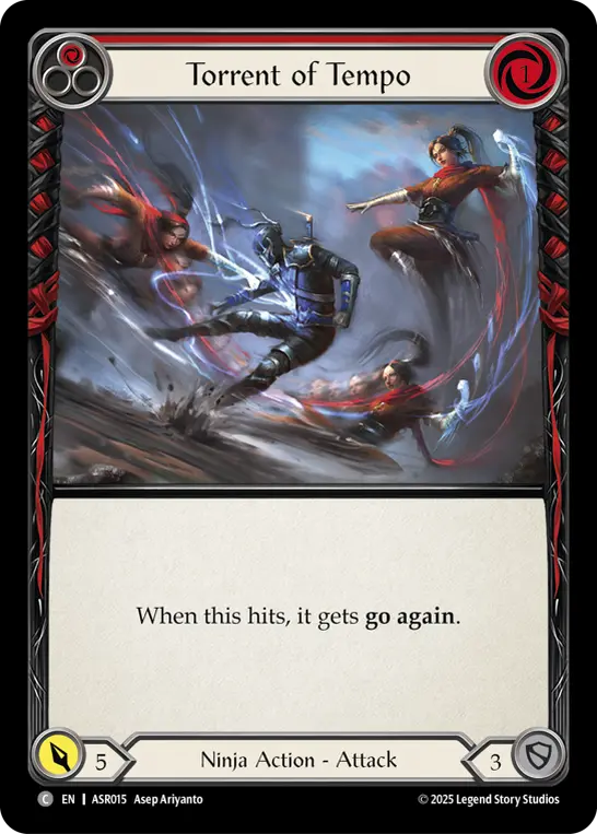 Torrent of Tempo (Red) - Image 4