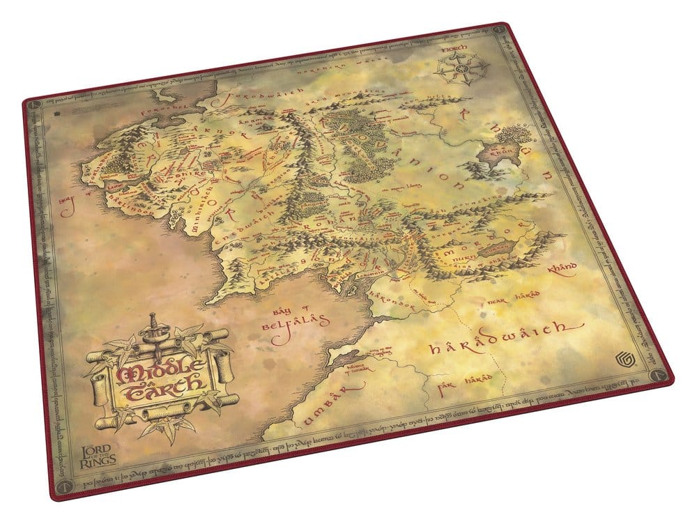 Ultimate Guard Play-Mat Oversized 61x 61cm The Lord of the Rings⢠"Places of Middle-earth"