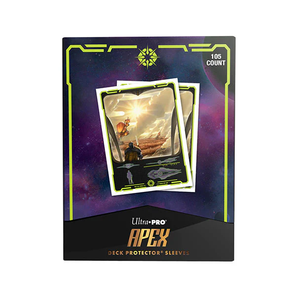 Ultra Pro - Magic: The Gathering - Edge of Eternities - 105ct Apex Deck Protector Sleeves - White Mythic