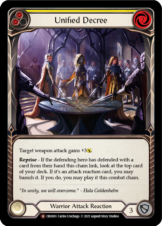 Unified Decree (Yellow) - Image 2