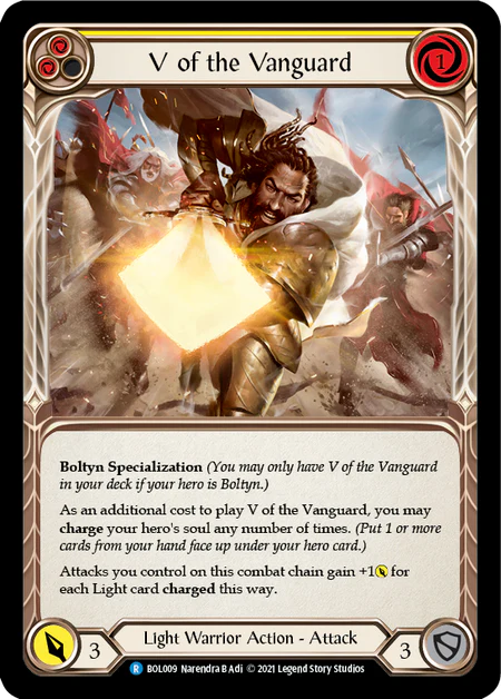 V of the Vanguard (Yellow)