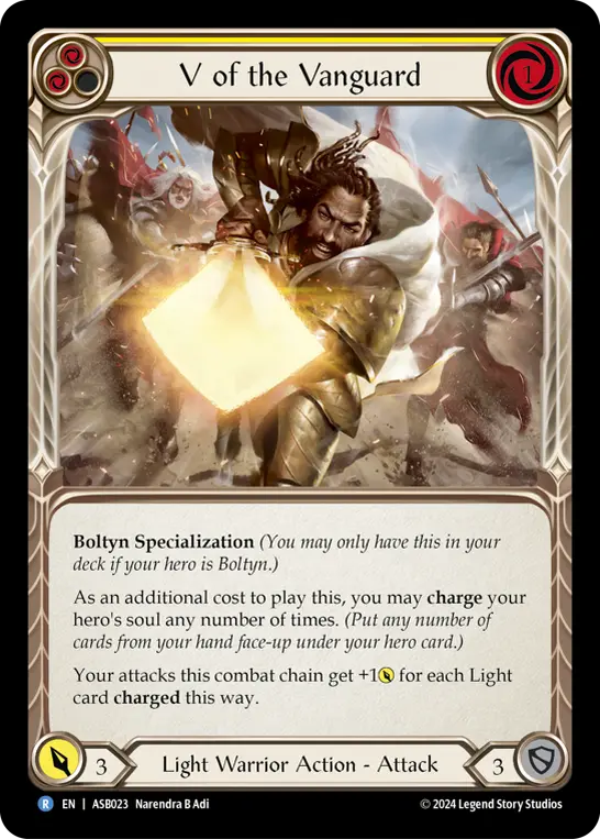 V of the Vanguard (Yellow) - Image 4