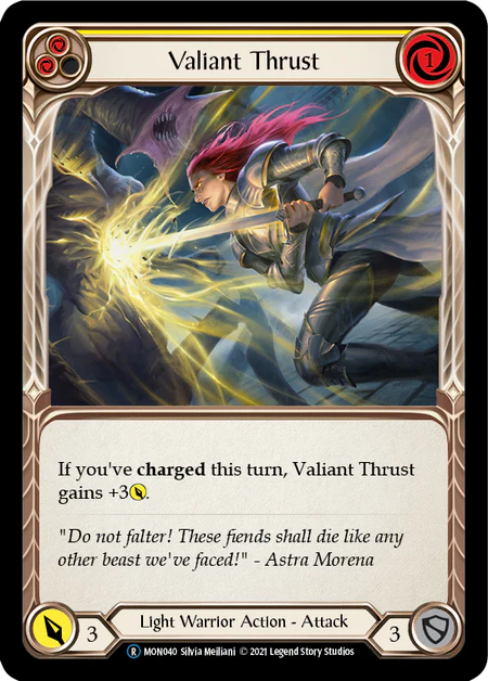 Valiant Thrust (Yellow) - Image 2