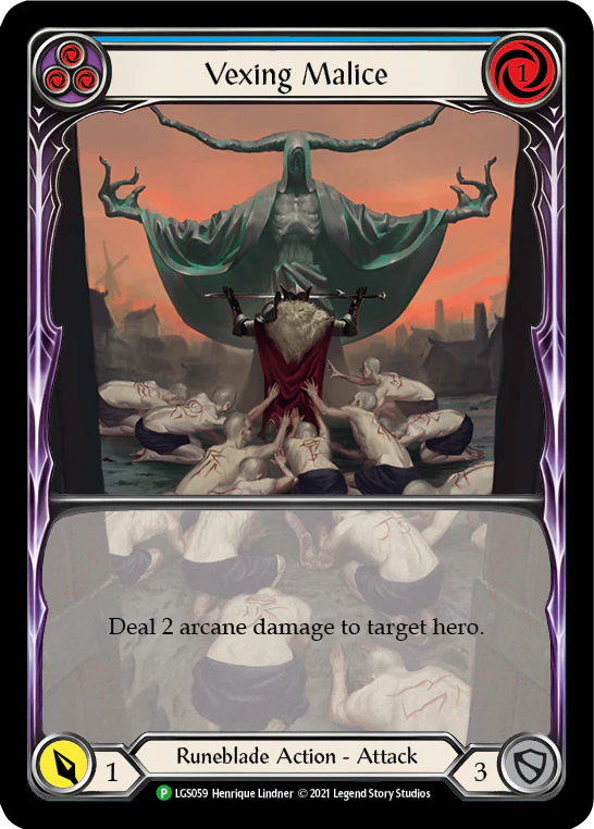 Vexing Malice (Blue)