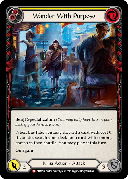 Wander With Purpose (Yellow)