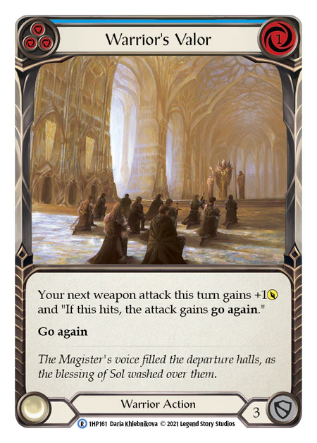 Warrior's Valor (Blue) - Image 2